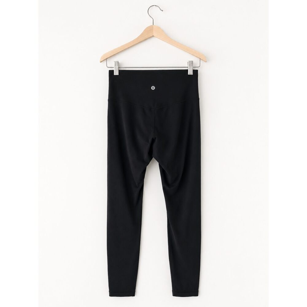 Lululemon Align High Rise Cropped Athletic Leggings Black 24” Yoga Athletic